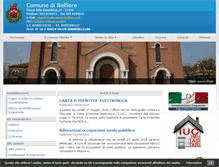 Tablet Screenshot of comune.belfiore.vr.it